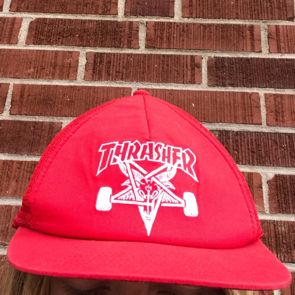 Thrasher trucker hat